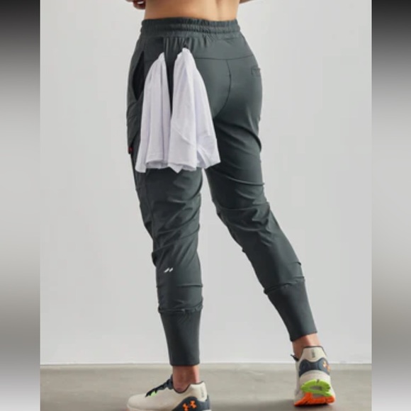 M's Stay Cool High Rib Cargo Jogger Athletic Pants - Picture 4 of 4